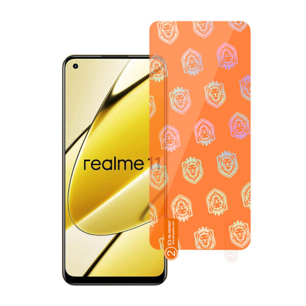 Tel Protect Best Flexible Hybrid Tempered Glass for REALME 11/13
