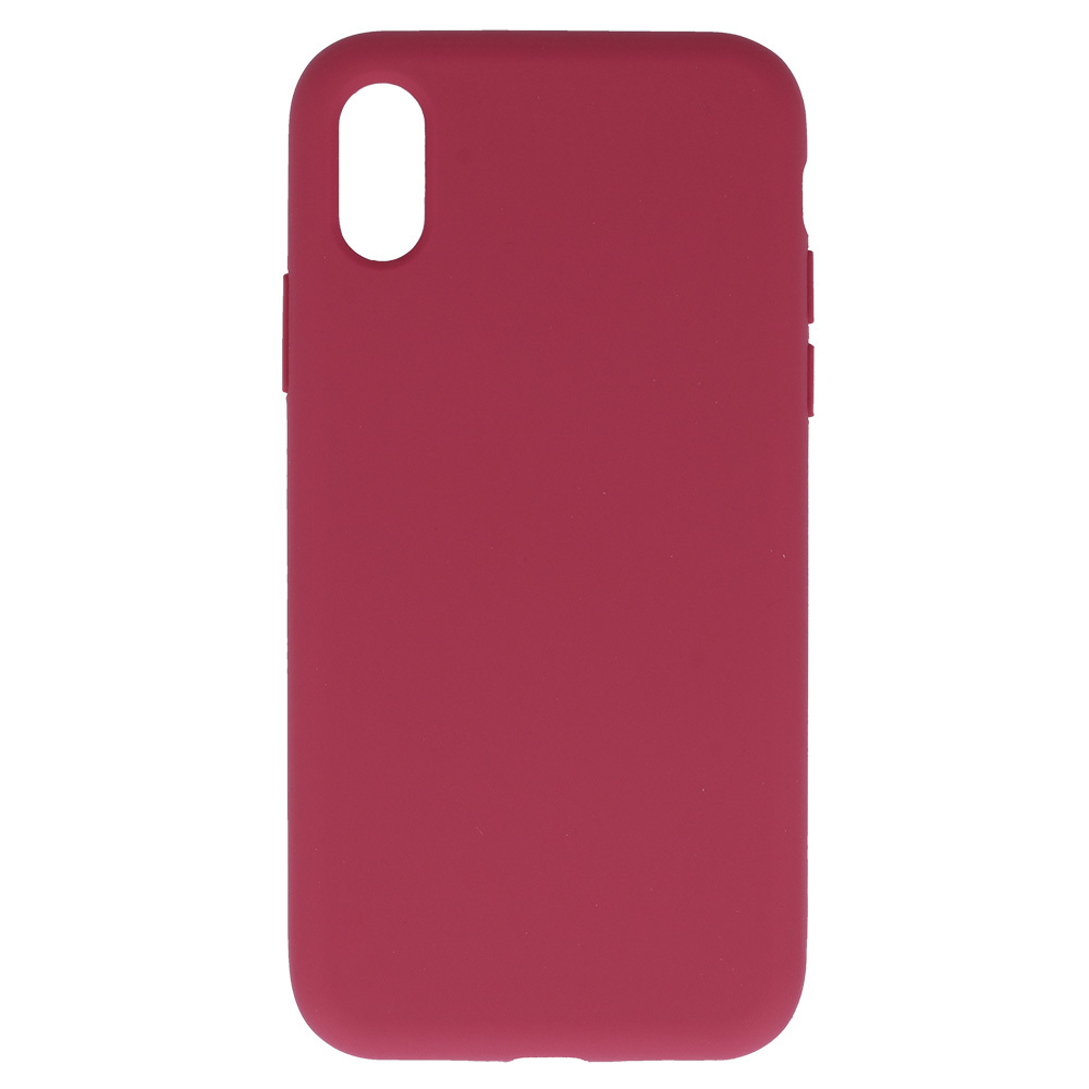 Silicone Lite Case for Iphone X/XS burgundy