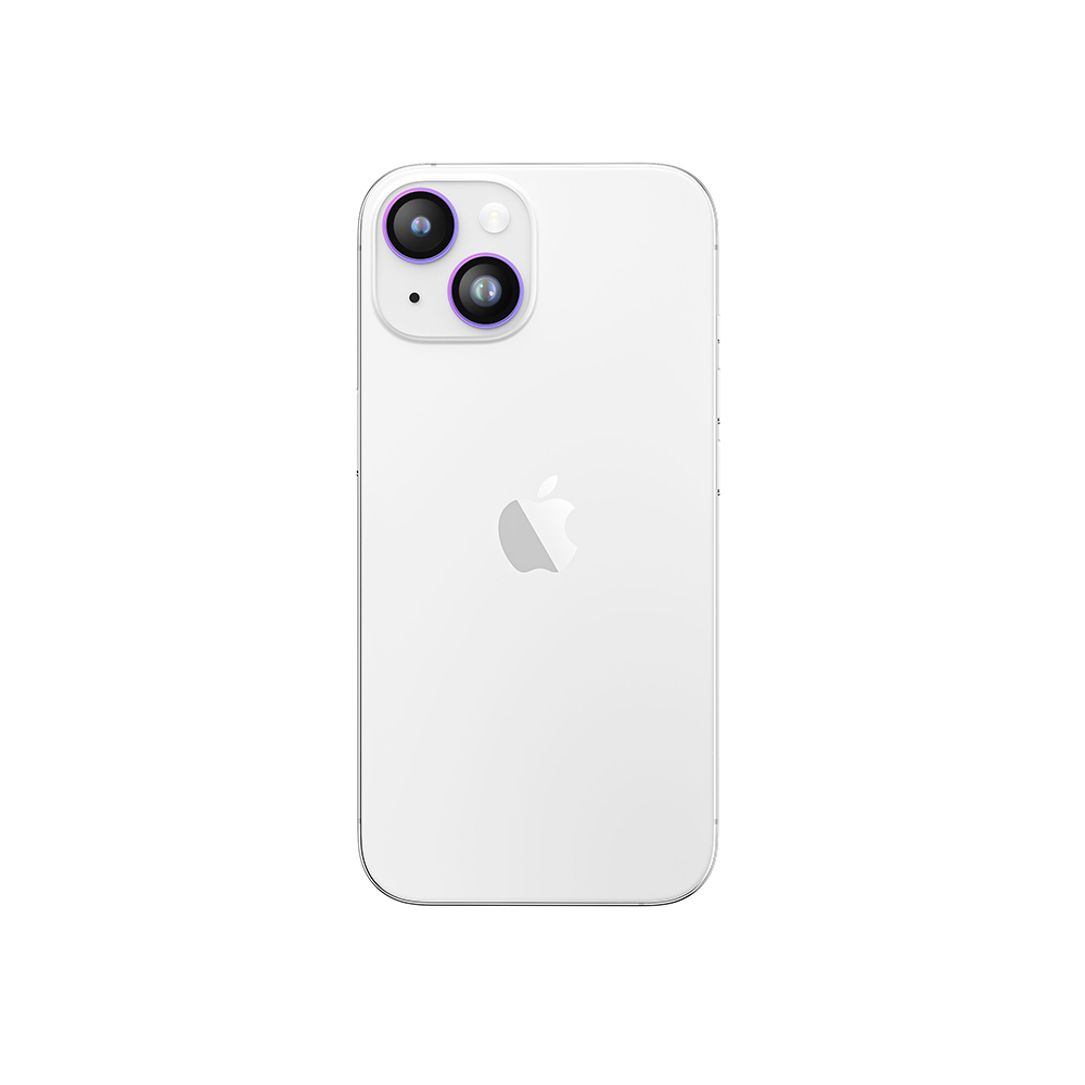Amazing Thing Tempered glass AR Lens Glass IP15CAM2CGLA on camera for Iphone 15/15 Plus (lens 2 pieces) purple