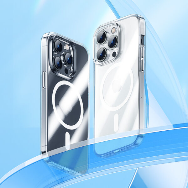 Benks Magnetic Crystal Case for Iphone 15 Plus transparent