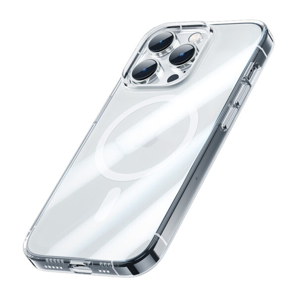 Benks Magnetic Crystal Case for Iphone 15 Plus transparent