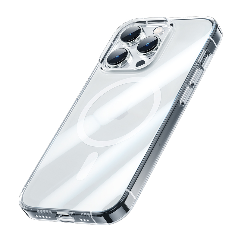 Benks Magnetic Crystal Case for Iphone 15 Plus transparent