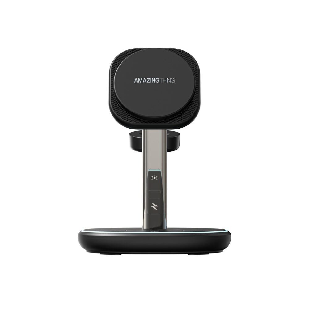 Amazing Thing Induction charger Magsafe Thunder Pro Stand 3 in 1 TP24002BK - PD 22,5W with Type C to Type C black