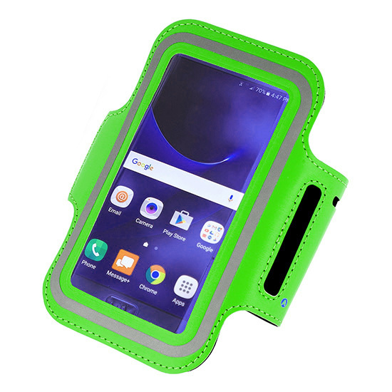 Armband SLIM Type 1 Case for Iphone 13/13Pro/14/14 Pro/15/15Pro/16/16 Pro/Samsung S21/S22/S23/S24 (5,5 Inches) GREEN