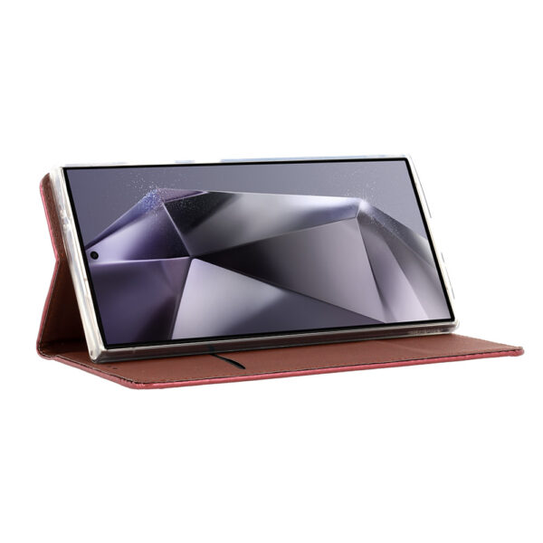 Smart Magneto Case for Xiaomi 14 burgundy