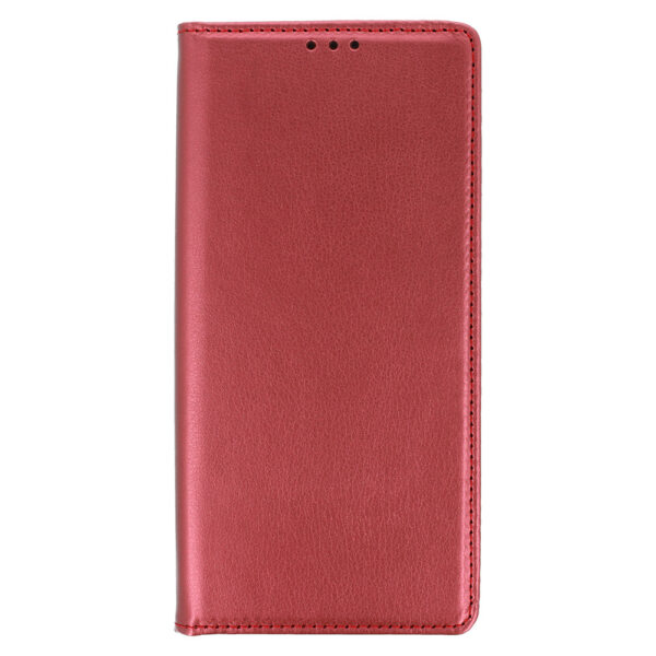 Smart Magneto Case for Xiaomi Redmi Note 13 Pro Plus 5G burgundy