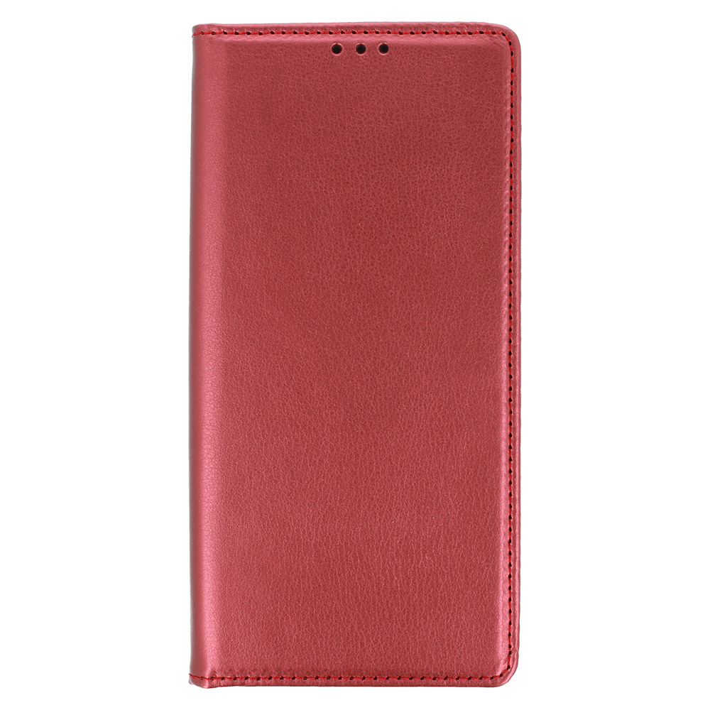 Smart Magneto Case for Xiaomi Redmi Note 13 Pro Plus 5G burgundy