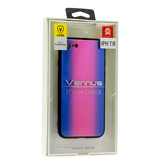 Vennus Glass Case Reflect for Samsung Galaxy S9 Red
