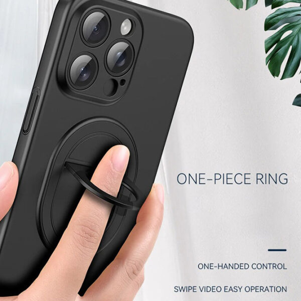 Tel Protect Magnetic Elipse Case for Iphone 15 Pro Max black