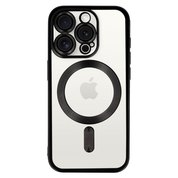 Metallic Magsafe Case for Iphone 12 Black