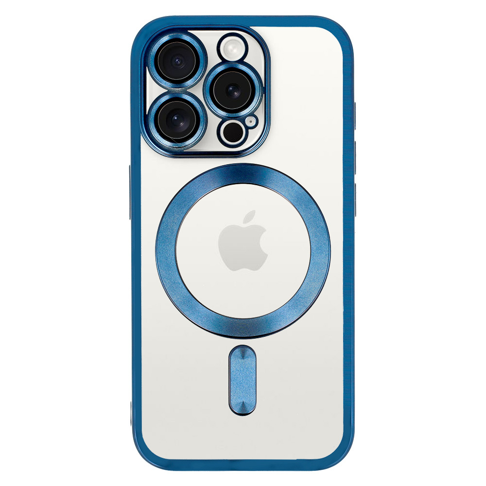 Metallic Magsafe Case for Iphone 12 Pro Max Blue
