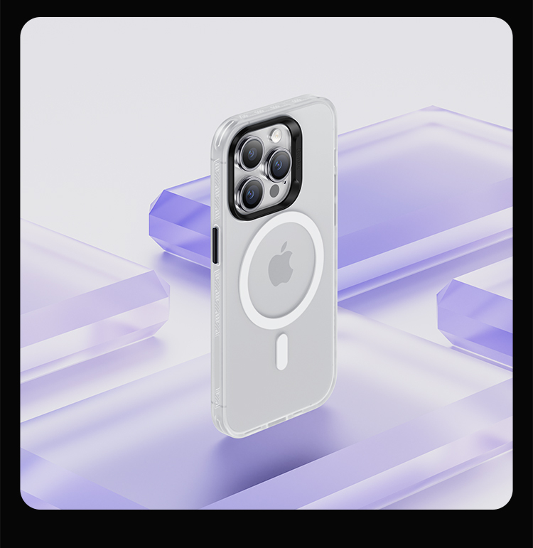 Benks Magnetic Lucid Armor Case for Iphone 15 Plus white