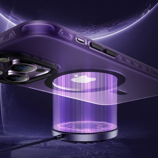 Benks Magnetic Lucid Armor Case for Iphone 15 Pro grey