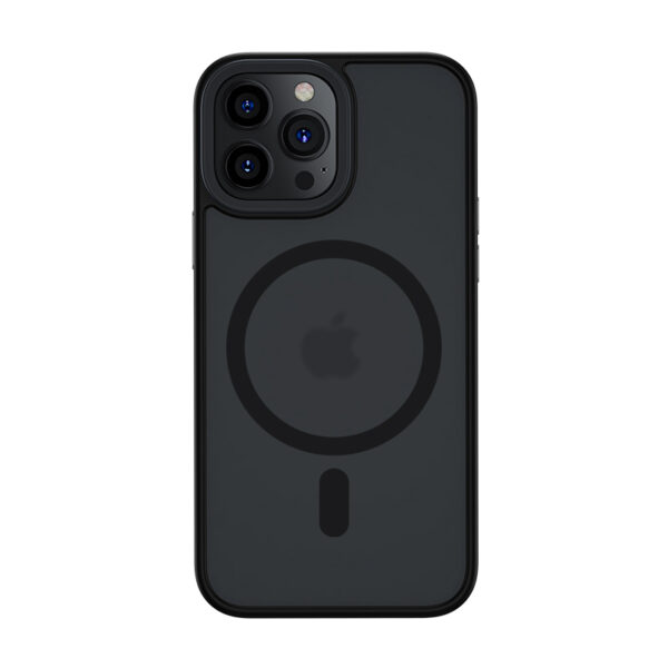 Benks Magnetic Mist Case Metal Frame for Iphone 15 Pro black