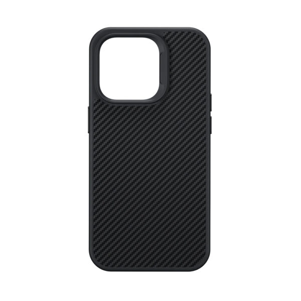 Benks Magnetic Hybrid Armor Pro Kevlar Case Metal Frame 600D for Iphone 15 Plus black