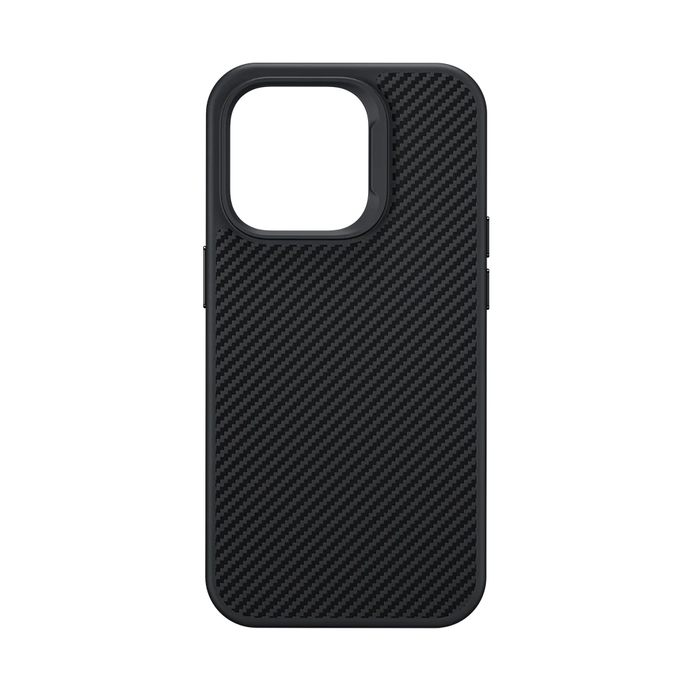 Benks Magnetic Hybrid Armor Pro Kevlar Case Metal Frame 600D for Iphone 15 Pro Max black