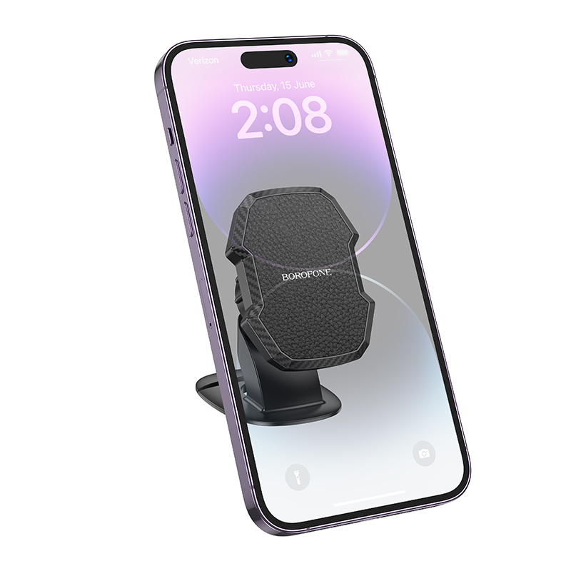 foto_add-272700 Borofone Car holder BH111 Adelante magnetic with stick-on base black