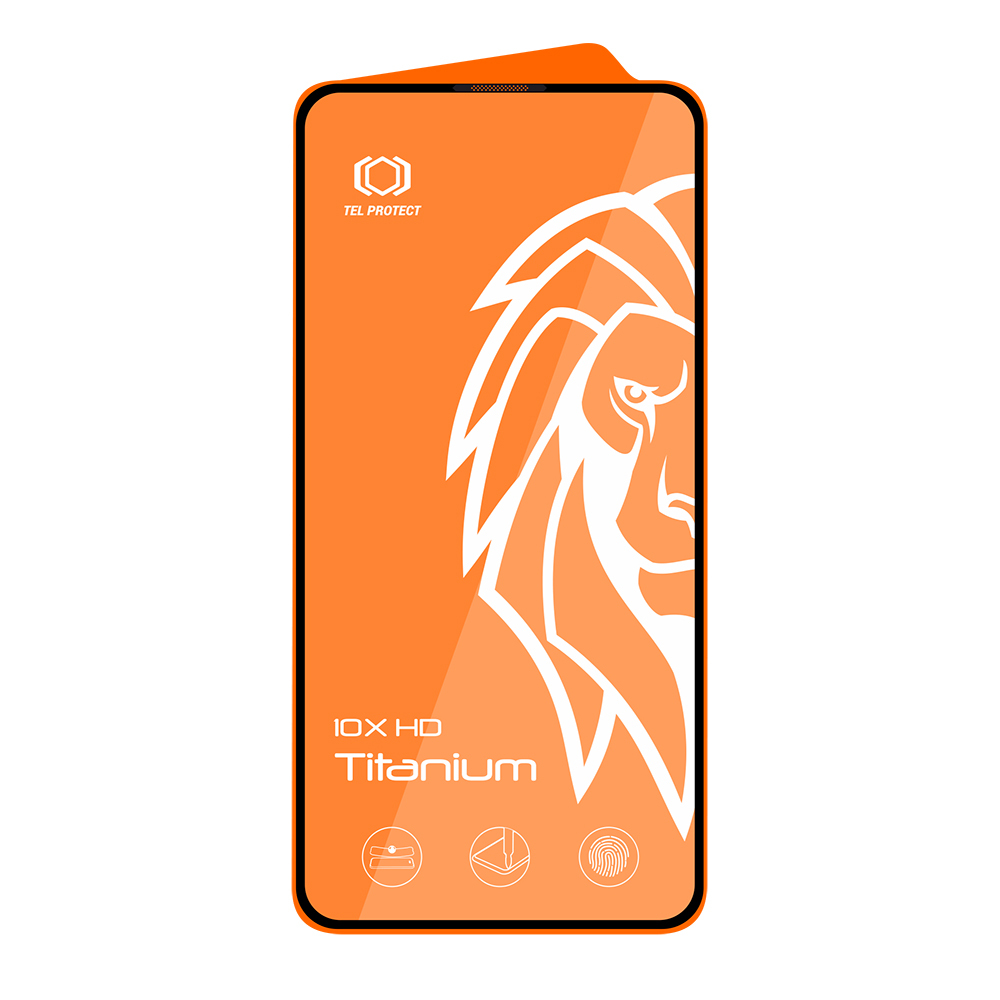Tempered glass Tel Protect 10X HD Titanium for Iphone 13/13 Pro/16e