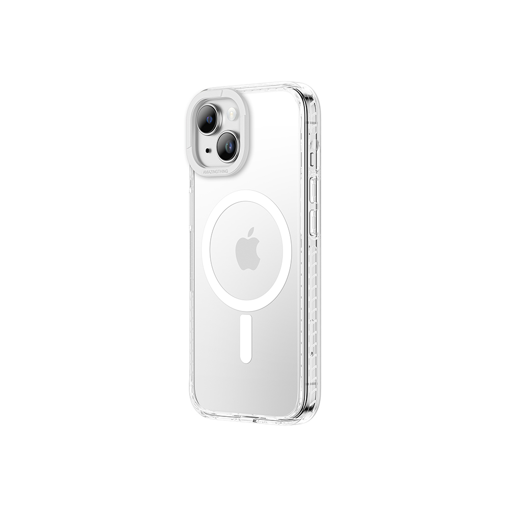 Amazing Thing Titan Pro Magsafe Case 10FT IP156.7TMCL for Iphone 15 Plus transparent
