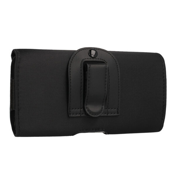 HIT Belt Holster (SIZE XL) for Iphone 16 Pro Max/Samsung A55 5G/A53/S25 Plus/S23 FE design 1 black (167x83 mm)