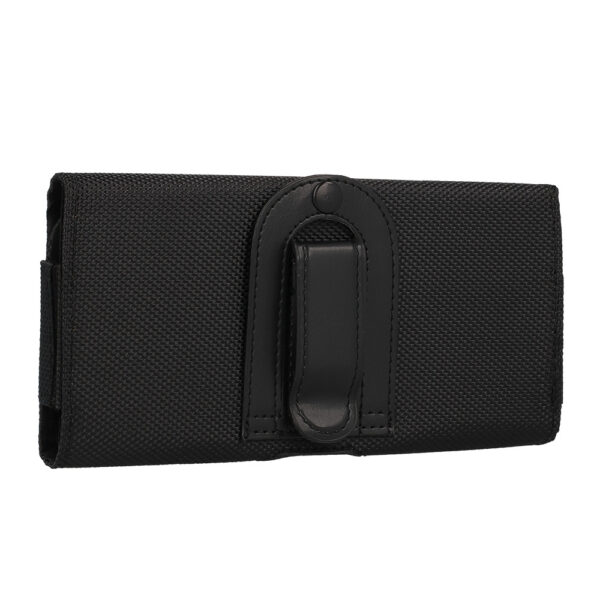 HIT Belt Holster (SIZE XL) for Iphone 16 Pro Max/Samsung A55 5G/A53/S25 Plus/S23 FE design 2 black (167x83 mm)