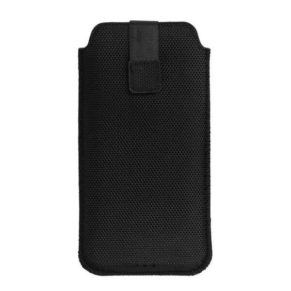 HIT Pouch Case (Size XL) for Iphone 15/15 Pro/Iphone 16/16 Pro/Samsung S24/S24 Plus/S25/S25 Plus/A53/A55 5G design 2 black