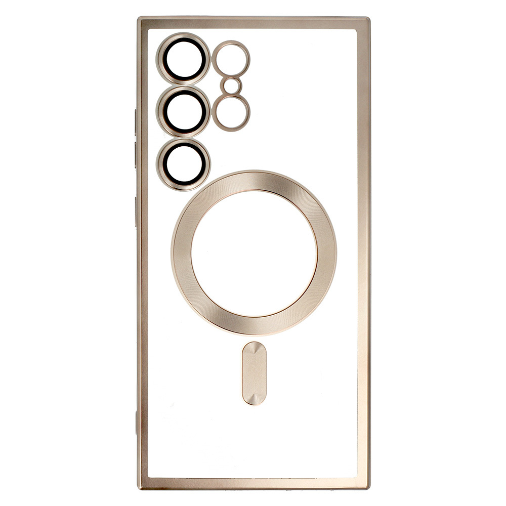Metallic Magsafe Case for Samsung Galaxy S24 Titanium