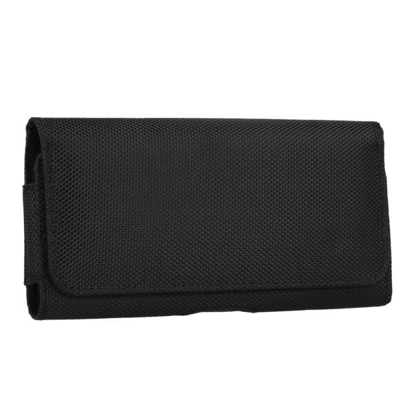 HIT Belt Holster (SIZE XL) for Iphone 16 Pro Max/Samsung A55 5G/A53/S25 Plus/S23 FE design 2 black (167x83 mm)