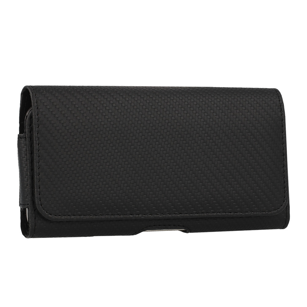 HIT Belt Holster (SIZE XL) forIphone 16 Pro Max/Samsung A55 5G/A53/S25 Plus/S23 FE design 3 black (167x83 mm)