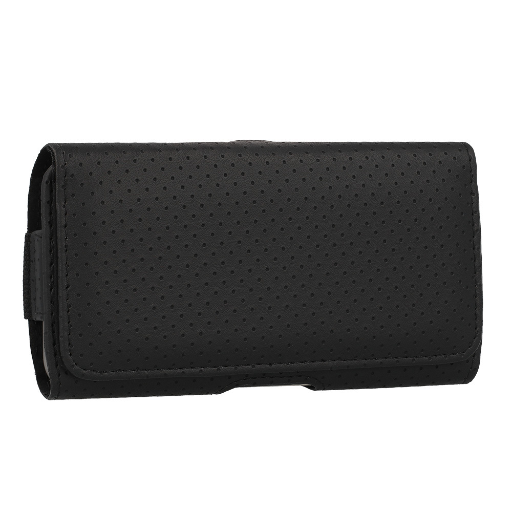 HIT Belt Holster (SIZE XL) for Iphone 16 Pro Max/Samsung A55 5G/A53/S25 Plus/S23 FE design 4 black (167x83 mm)
