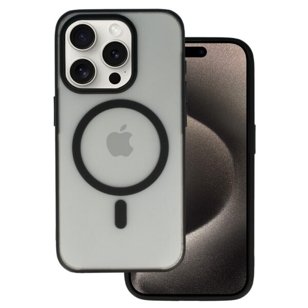 Warframe Magsafe Series Case for Iphone 15 Plus black