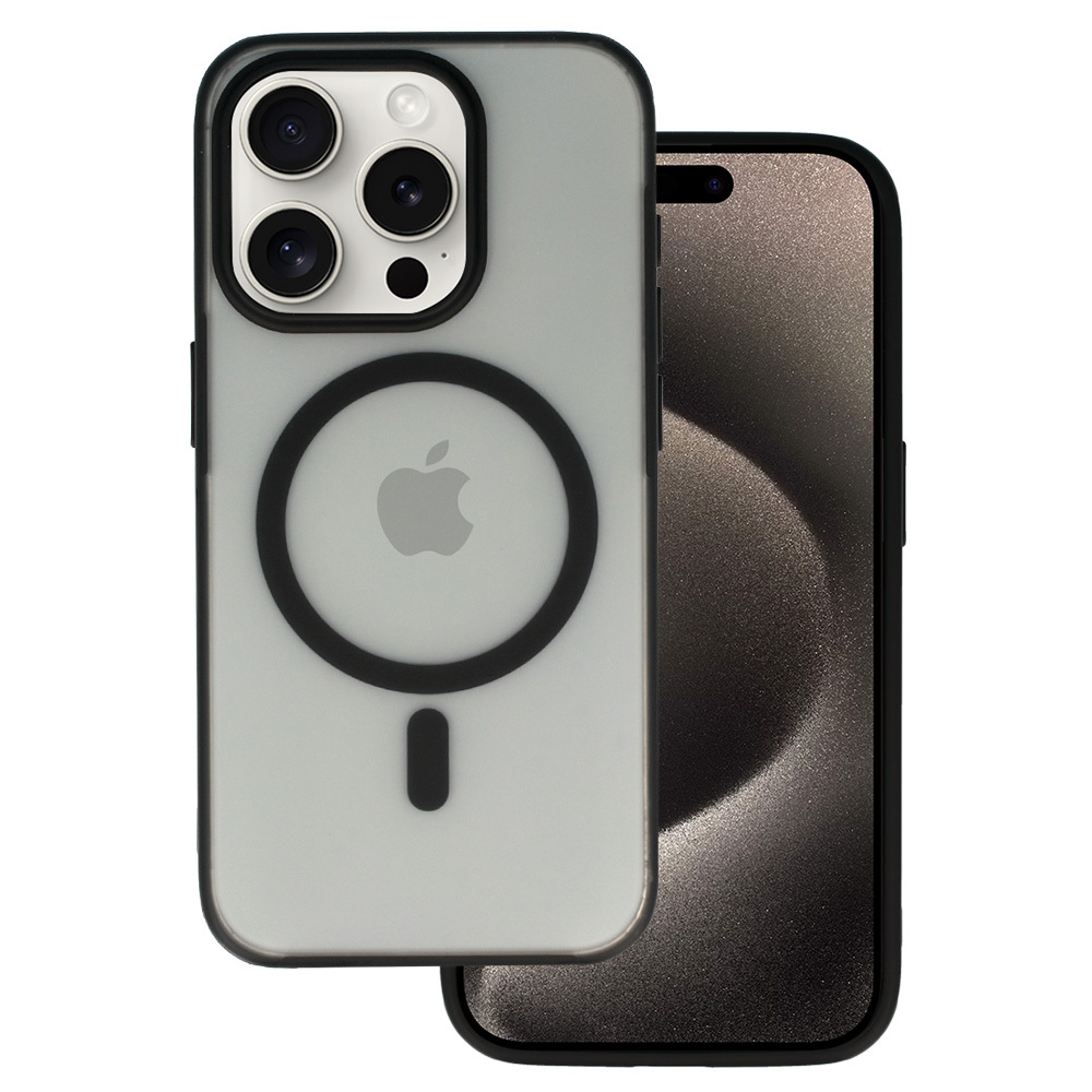 Warframe Magsafe Series Case for Iphone 15 Plus black
