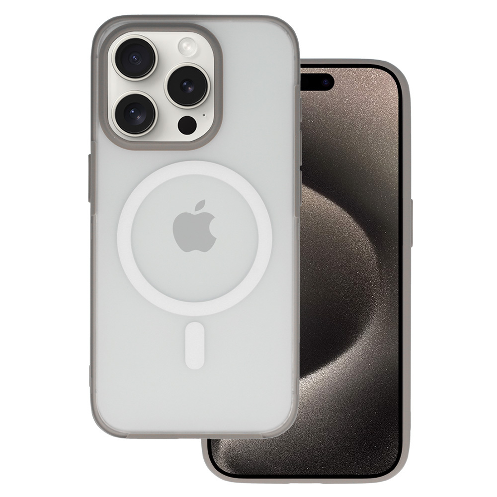 Warframe Magsafe Series Case for Iphone 15 Plus titanium