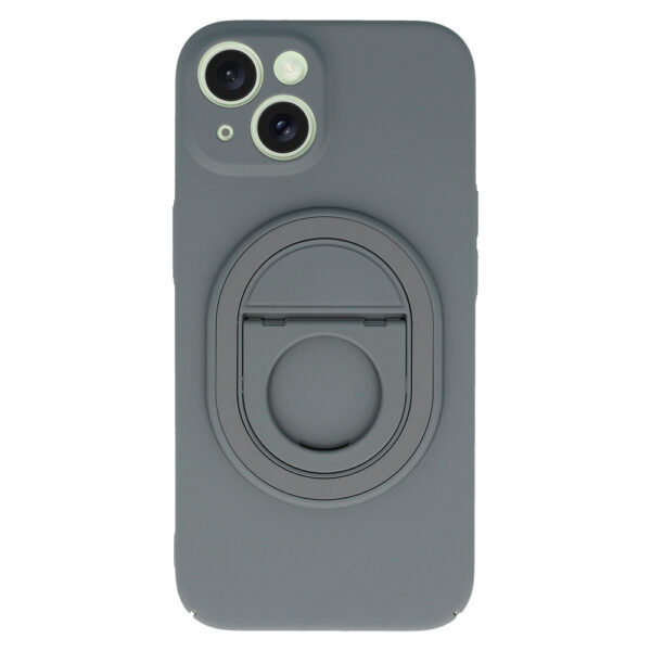 Tel Protect Magnetic Elipse Case for Iphone 15 grey