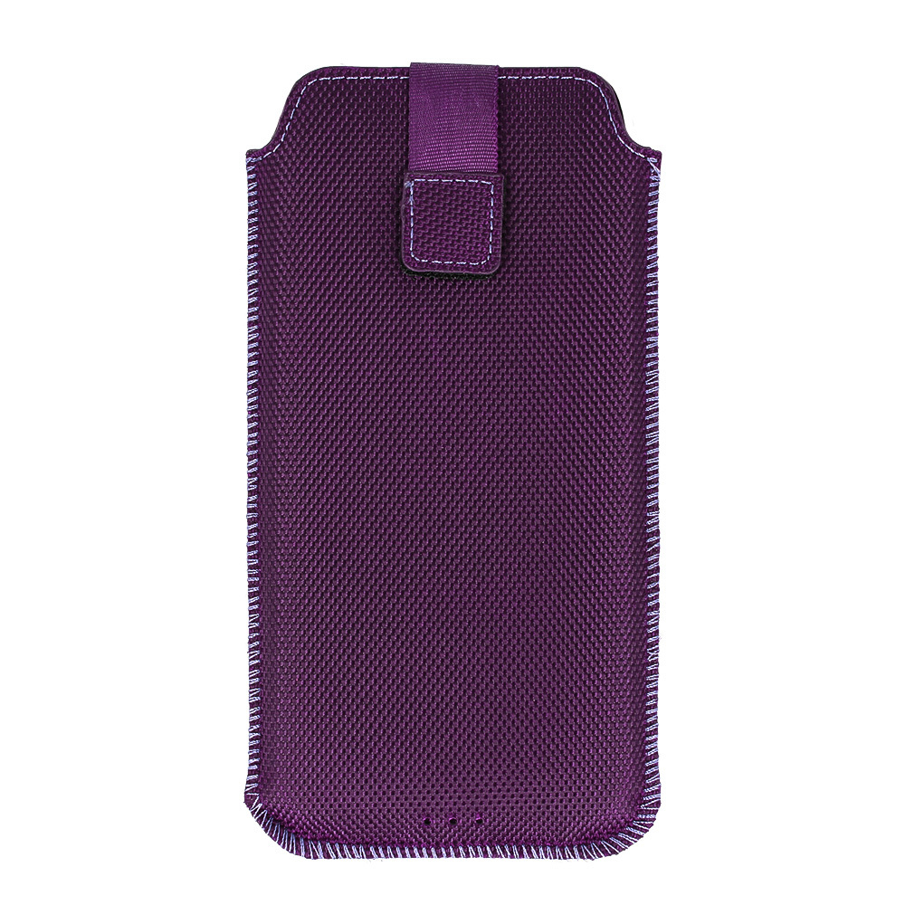 HIT Pouch Case (Size XL) for Iphone 15/15 Pro/Iphone 16/16 Pro/Samsung S24/S24 Plus/S25/S25 Plus/A53/A55 5G design 2 purple