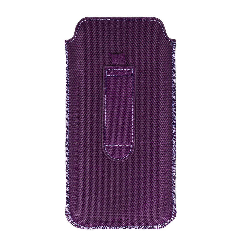 HIT Pouch Case (Size XXL) for Samsung S25 Ultra/S24 Ultra/M35/M23/A16 5G/Xiaomi Redmi 14C design 2 purple