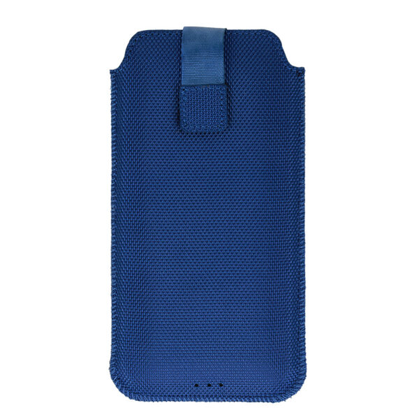 HIT Pouch Case (Size XXL) for Samsung S25 Ultra/S24 Ultra/M35/M23/A16 5G/Xiaomi Redmi 14C design 2 navy