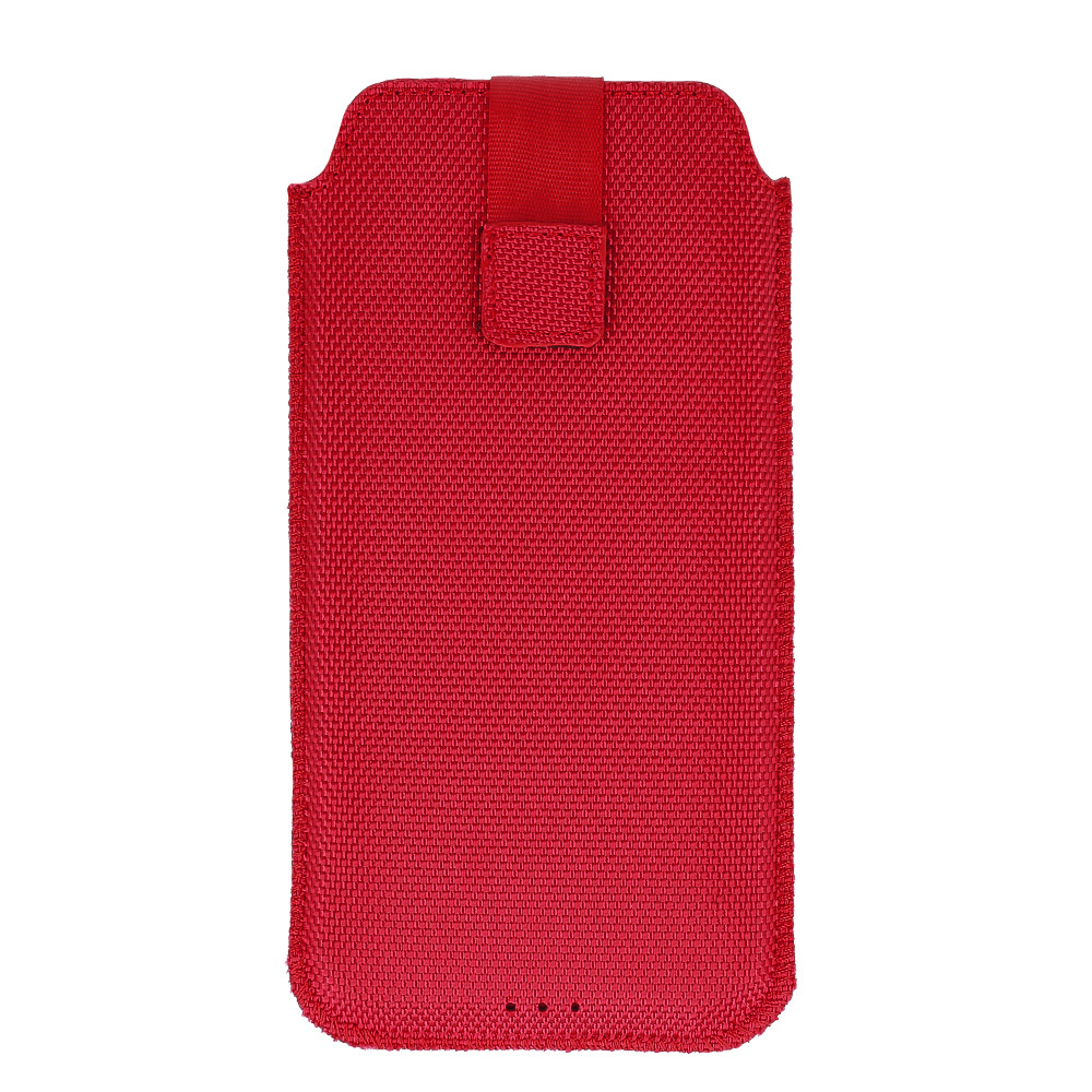 HIT Pouch Case (Size XXL) for Samsung S25 Ultra/S24 Ultra/M35/M23/A16 5G/Xiaomi Redmi 14C design 2 red