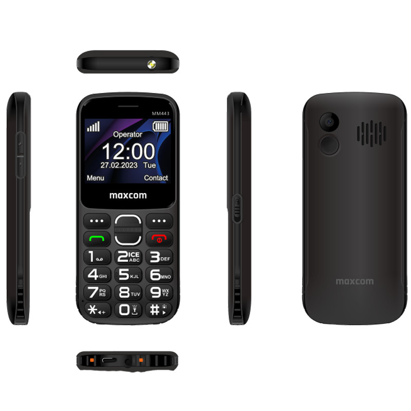 Mobile Phone - MAXCOM MM 443 4G BLACK