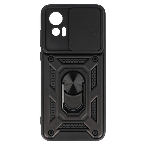 Slide Camera Armor Case for Motorola Edge 30 Neo 5G Black