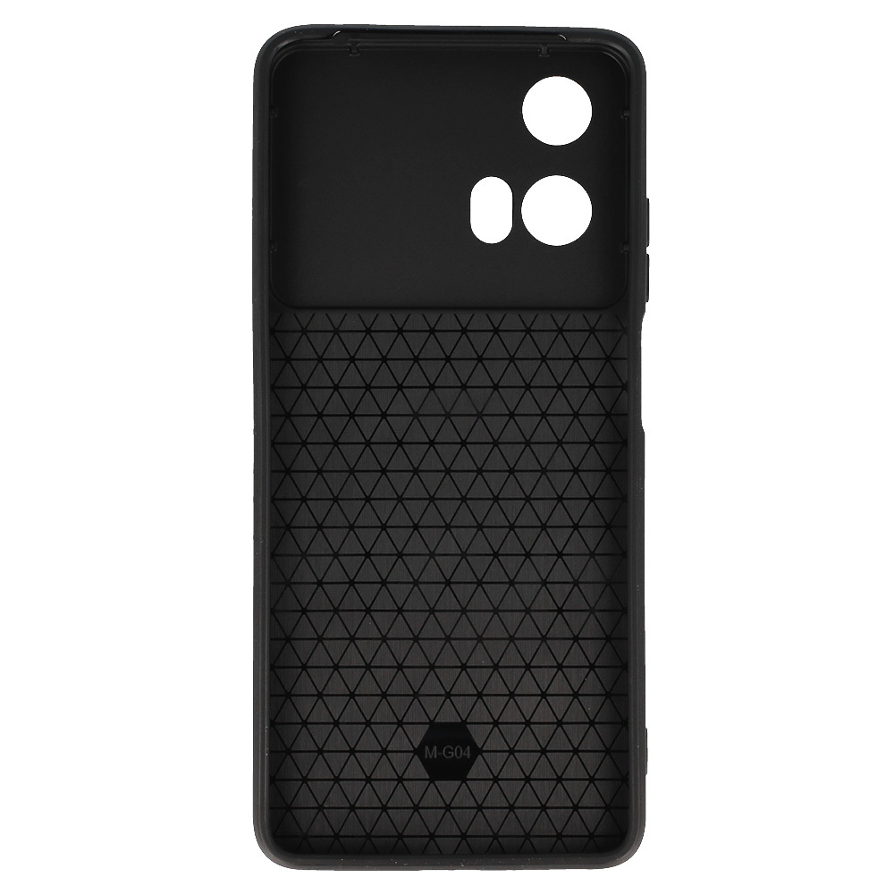 Slide Camera Armor Case for Motorola Moto G04 Black