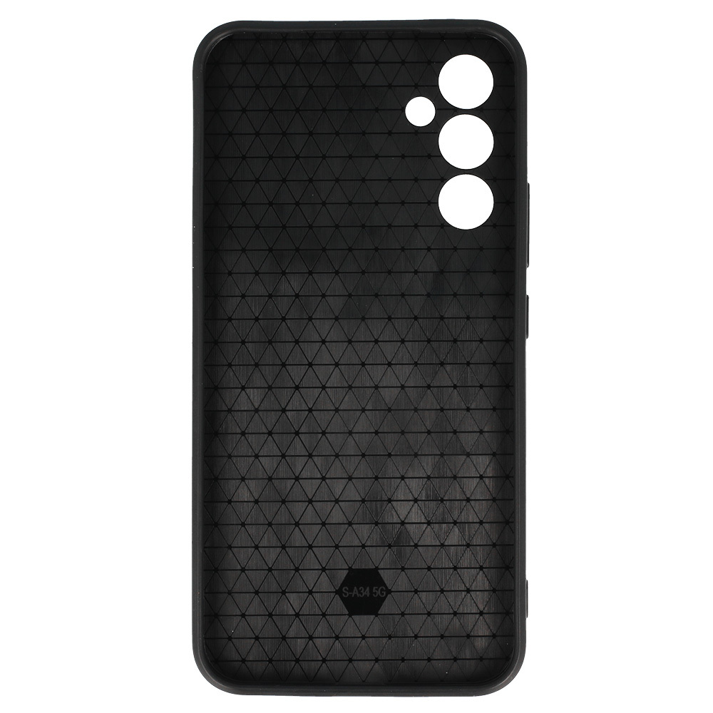 Slide Camera Armor Case for Samsung Galaxy A34 5G Black