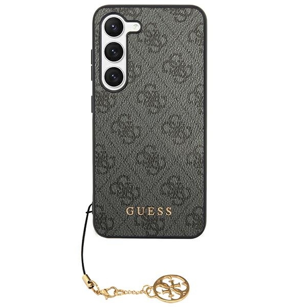 Original Case GUESS - hardcase 4G Charms Collection GUHCSA35GF4GGR for Samsung Galaxy A35 black