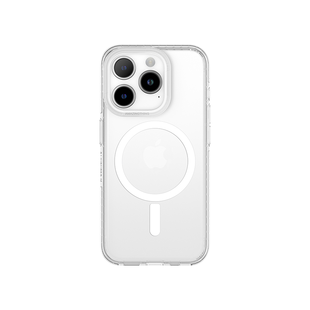 Amazing Thing Titan Pro Magsafe Case 10FT IP156.1PTMCL for Iphone 15 Pro transparent