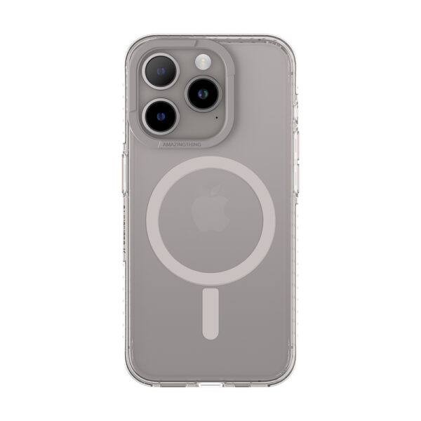 Amazing Thing Titan Pro Magsafe Case 10FT IP156.1PTMGY for Iphone 15 Pro titanium