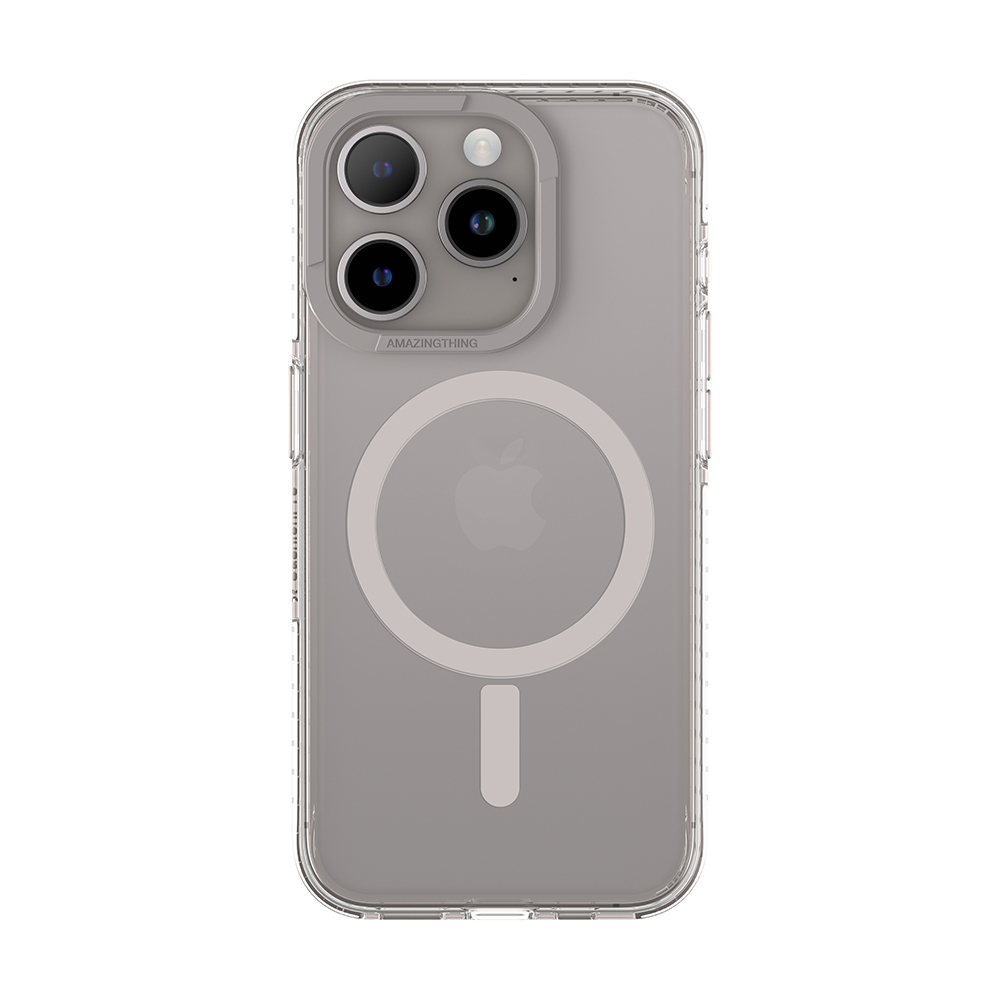 Amazing Thing Titan Pro Magsafe Case 10FT IP156.1PTMGY for Iphone 15 Pro titanium