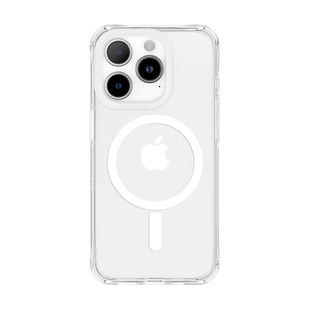 Amazing Thing Titan Edge Mag Case 15FT IP156.7PTEMCL for Iphone 15 Pro Max transparent