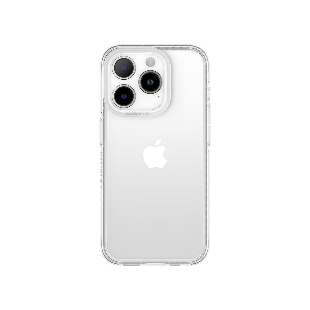 Amazing Thing Titan Pro Case 10FT IP156.7PTPCL for Iphone 15 Pro Max transparent