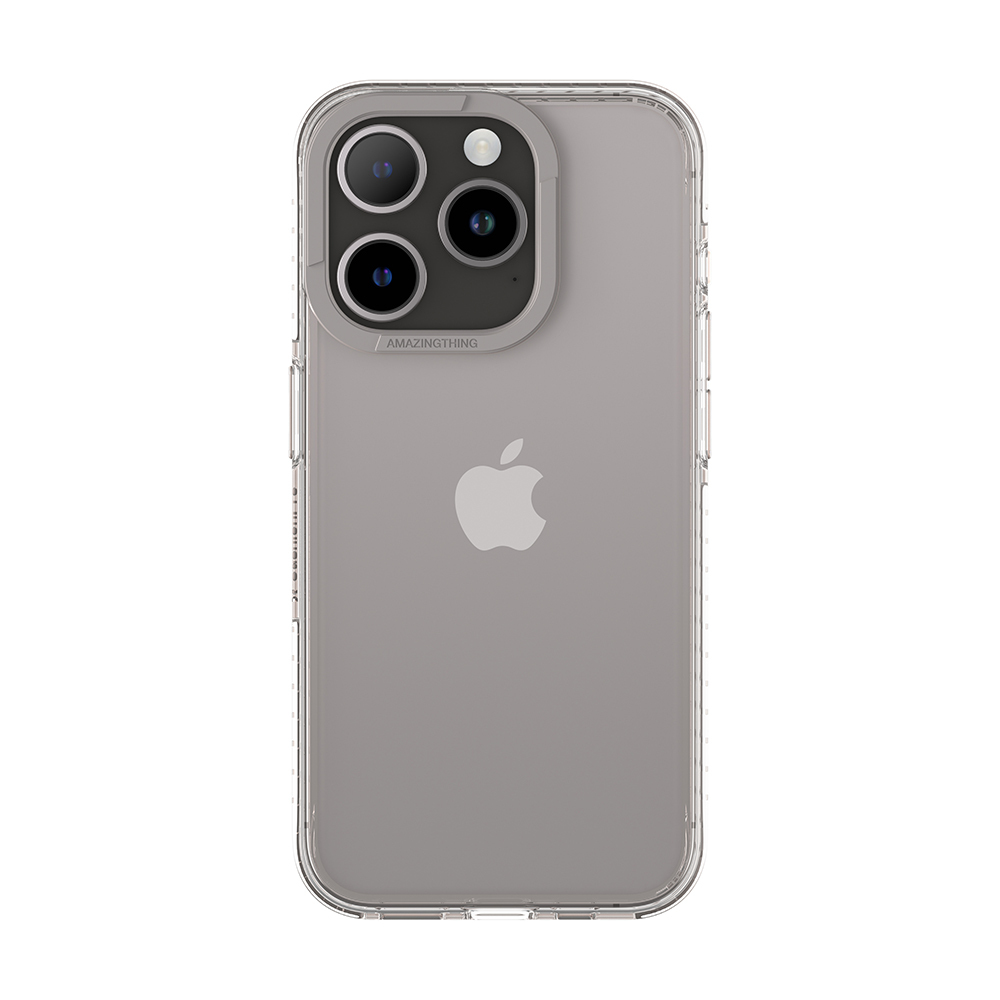 Amazing Thing Titan Pro Case 10FT IP156.1PTPGY for Iphone 15 Pro titanium