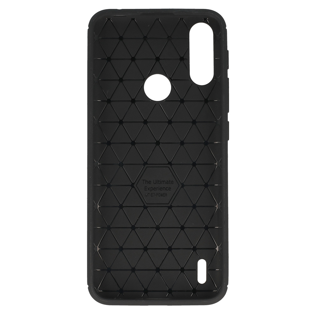 Vennus Carbon Elite for Motorola E7 Power Black